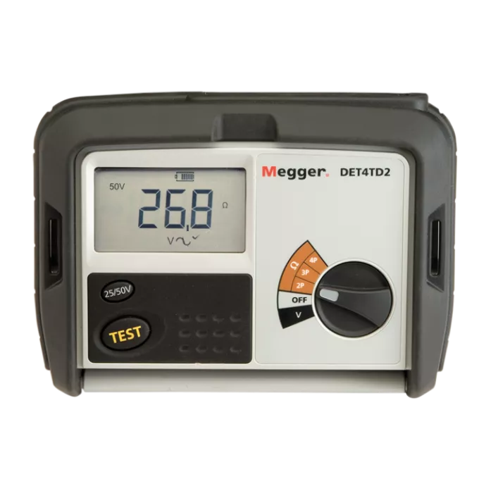 Megger DET4TC2 4-Terminal Earth Ground Tester