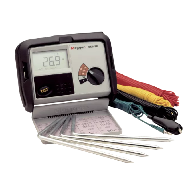 Megger DET4TC2 4-Terminal Earth Ground Tester