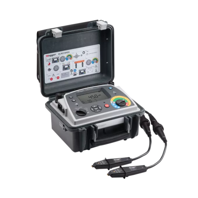 Megger DLRO10HD 10A Low Resistance Ohmmeter (with leads)
