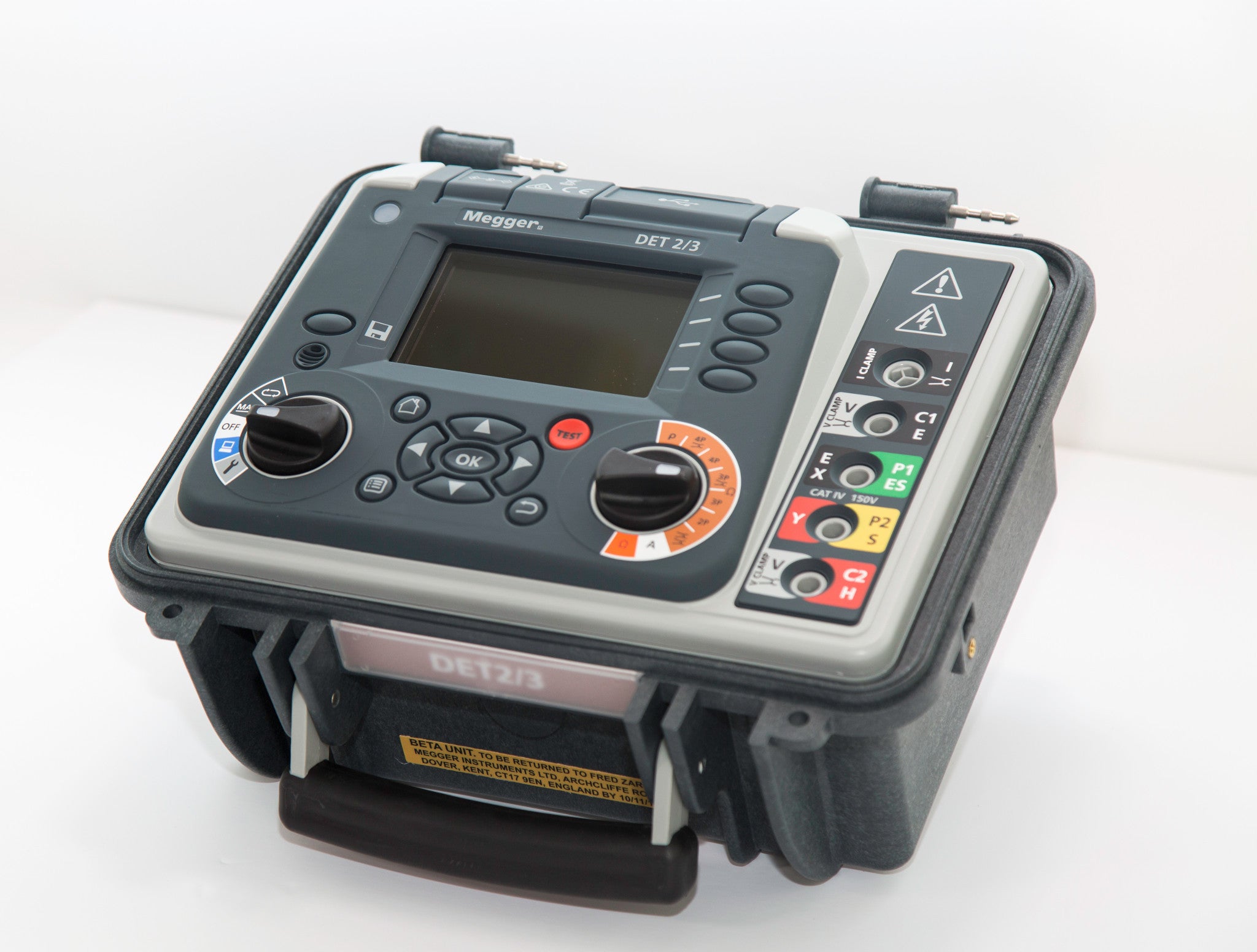 Megger DET2/3 PRO Advanced 4-Terminal Earth Tester