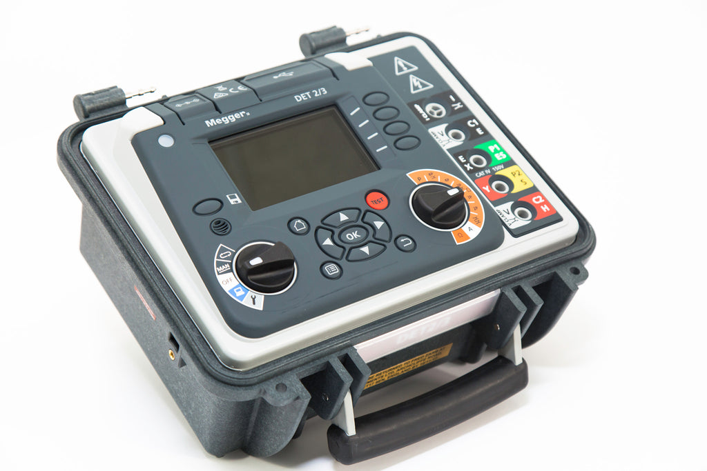 Megger DET2/3 Earth Tester with 50m Test Kit