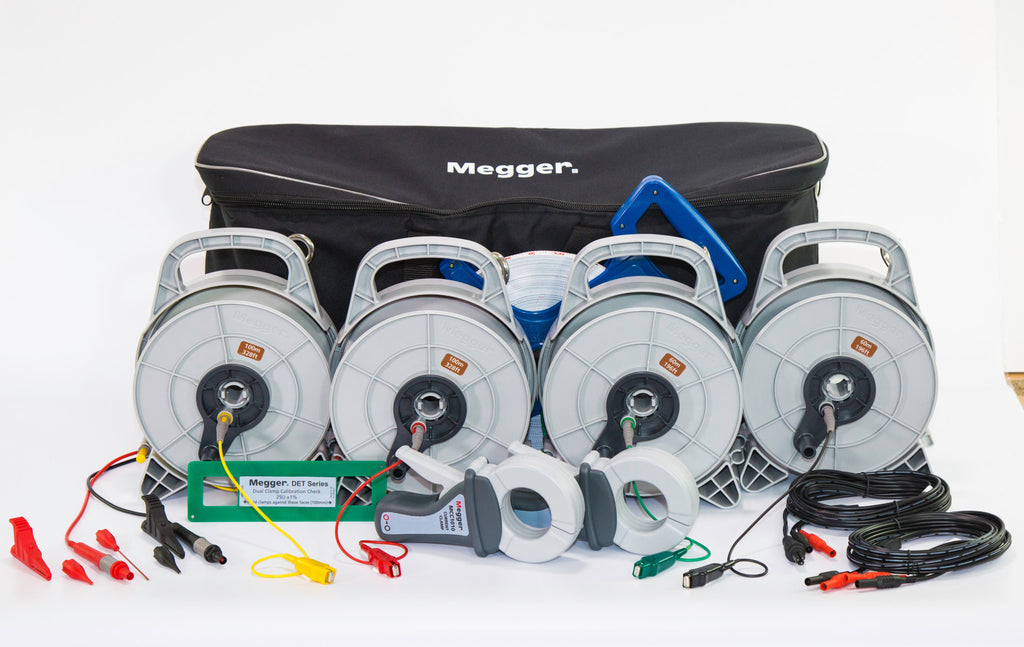 Megger DET2/3 Earth Tester with 100m Test Kit