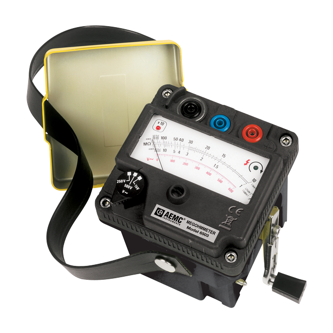 AEMC 6503 Megohmmeter Hand-Cranked (250V–1kV)