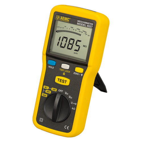 AEMC 6527 Megohmmeter (250V–1kV) Digital