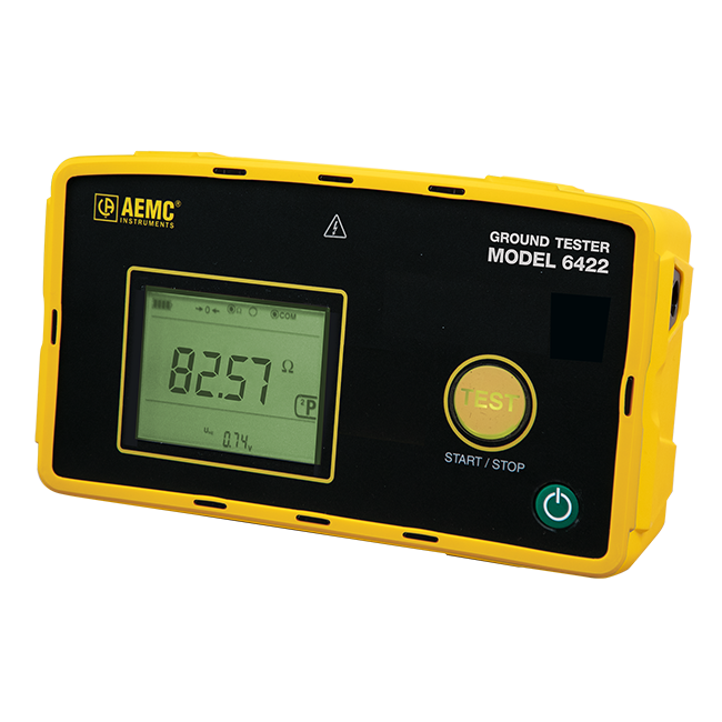 AEMC 6422 Digital 3-Point Ground Resistance Tester