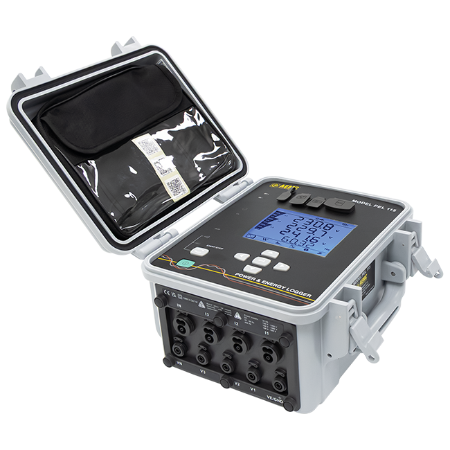 AEMC PEL 115 Power & Energy Logger (No Sensors, Waterproof IP67)