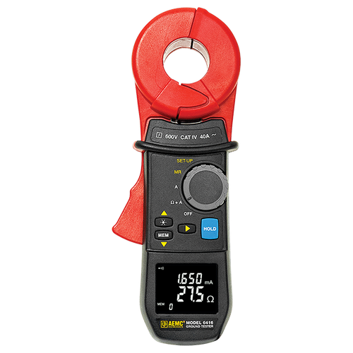 AEMC 6416 Clamp-On Ground Resistance Tester (ETL)