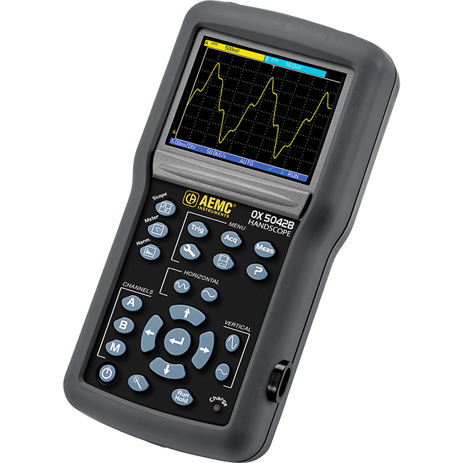 AEMC OX 5042B 40MHz Handscope Harmonic Analyzer Oscilloscope