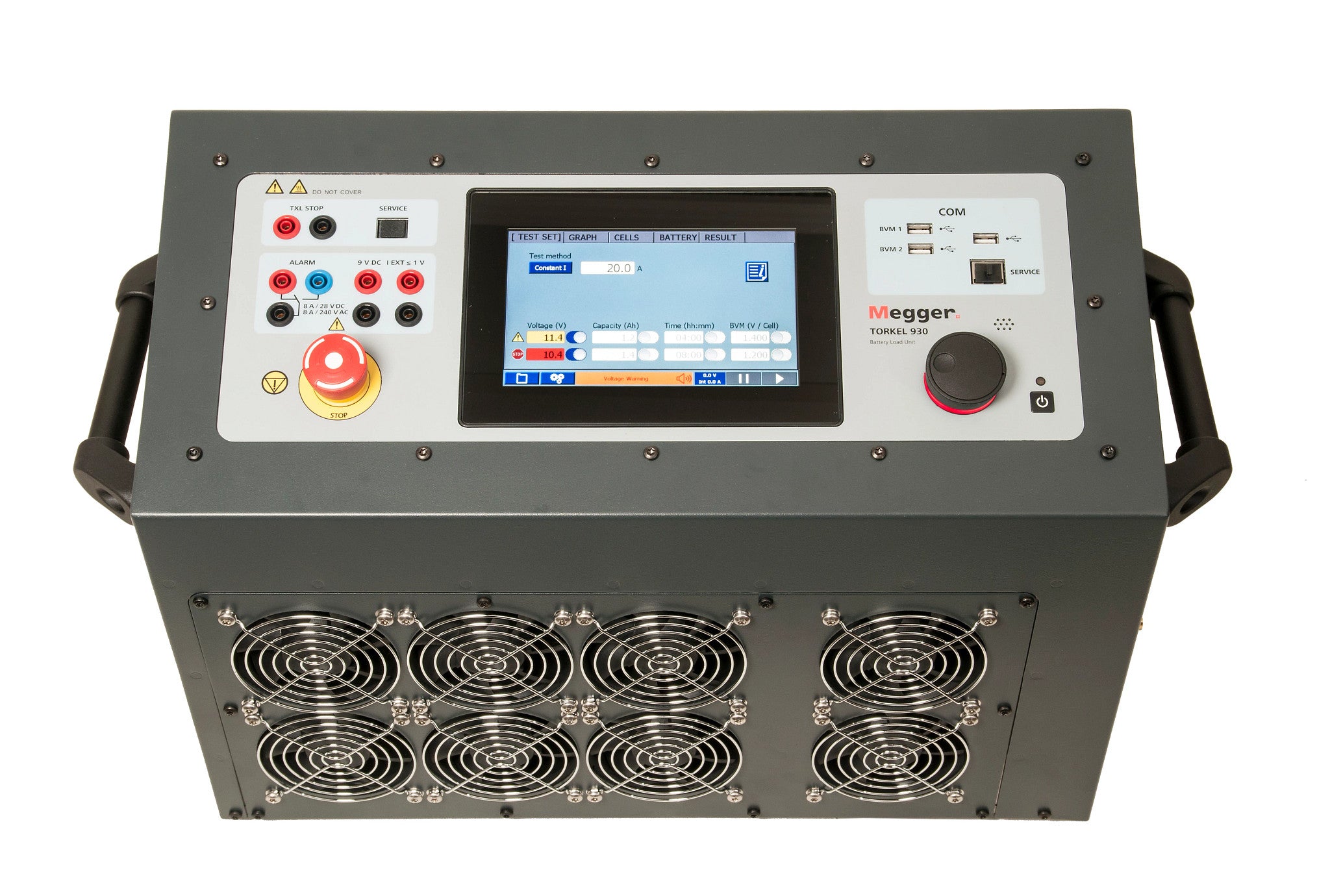 Megger Torkel 910 Battery Load Tester with Standard Case