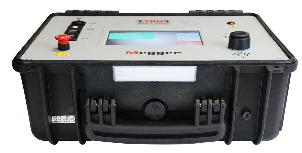 Megger TTRU3-BASIC 3-Phase Transformer Turns Ratio Test Set