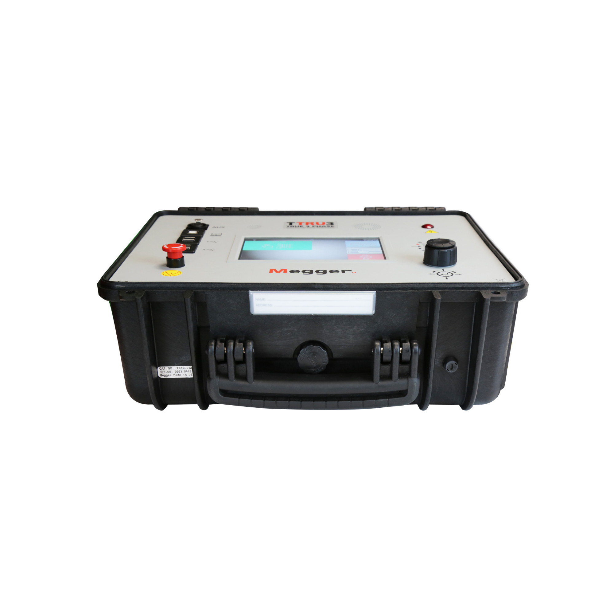 Megger TTRU3-BASIC 3-Phase Transformer Turns Ratio Test Set