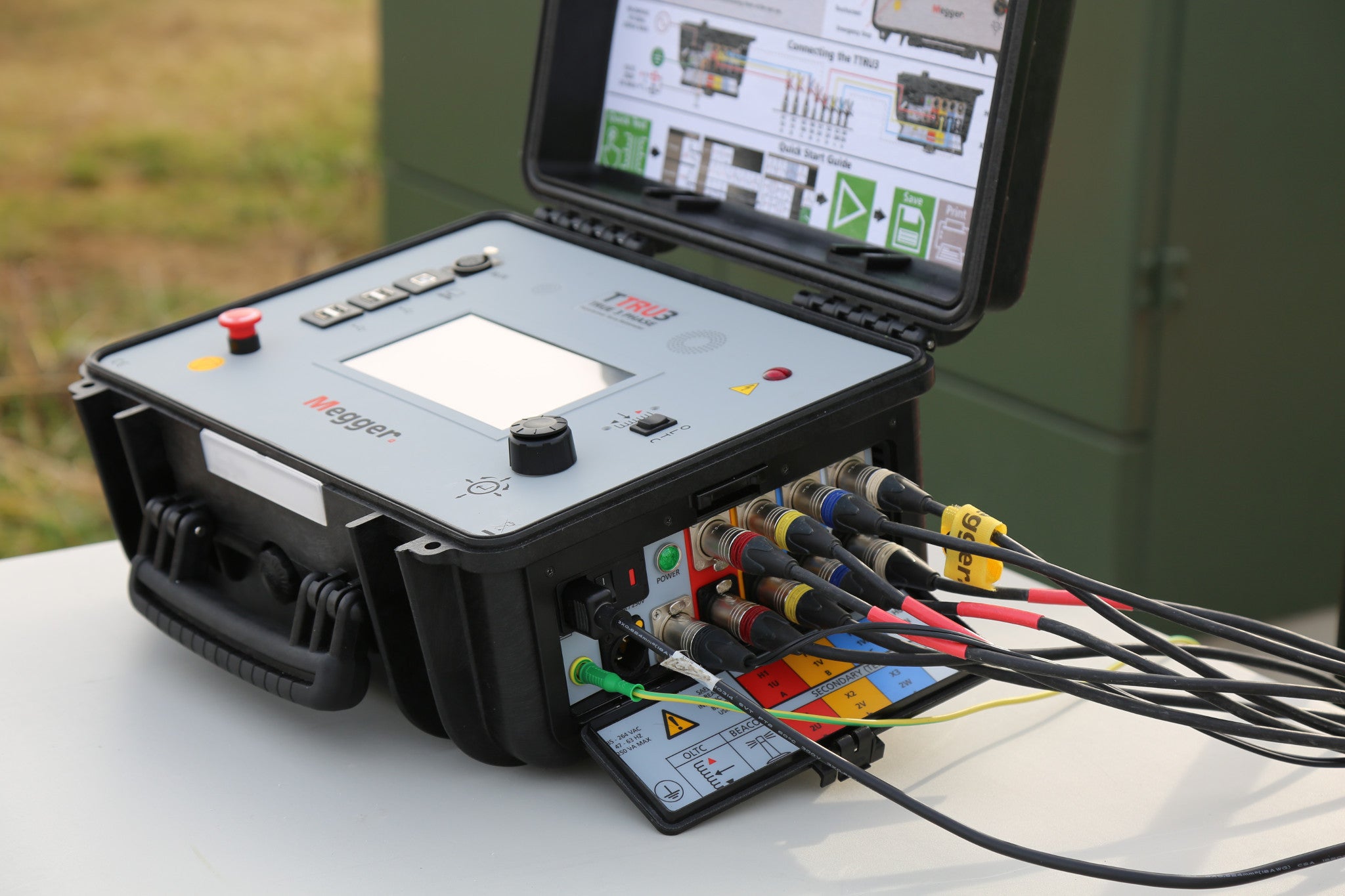 Megger TTRU3-BASIC 3-Phase Transformer Turns Ratio Test Set