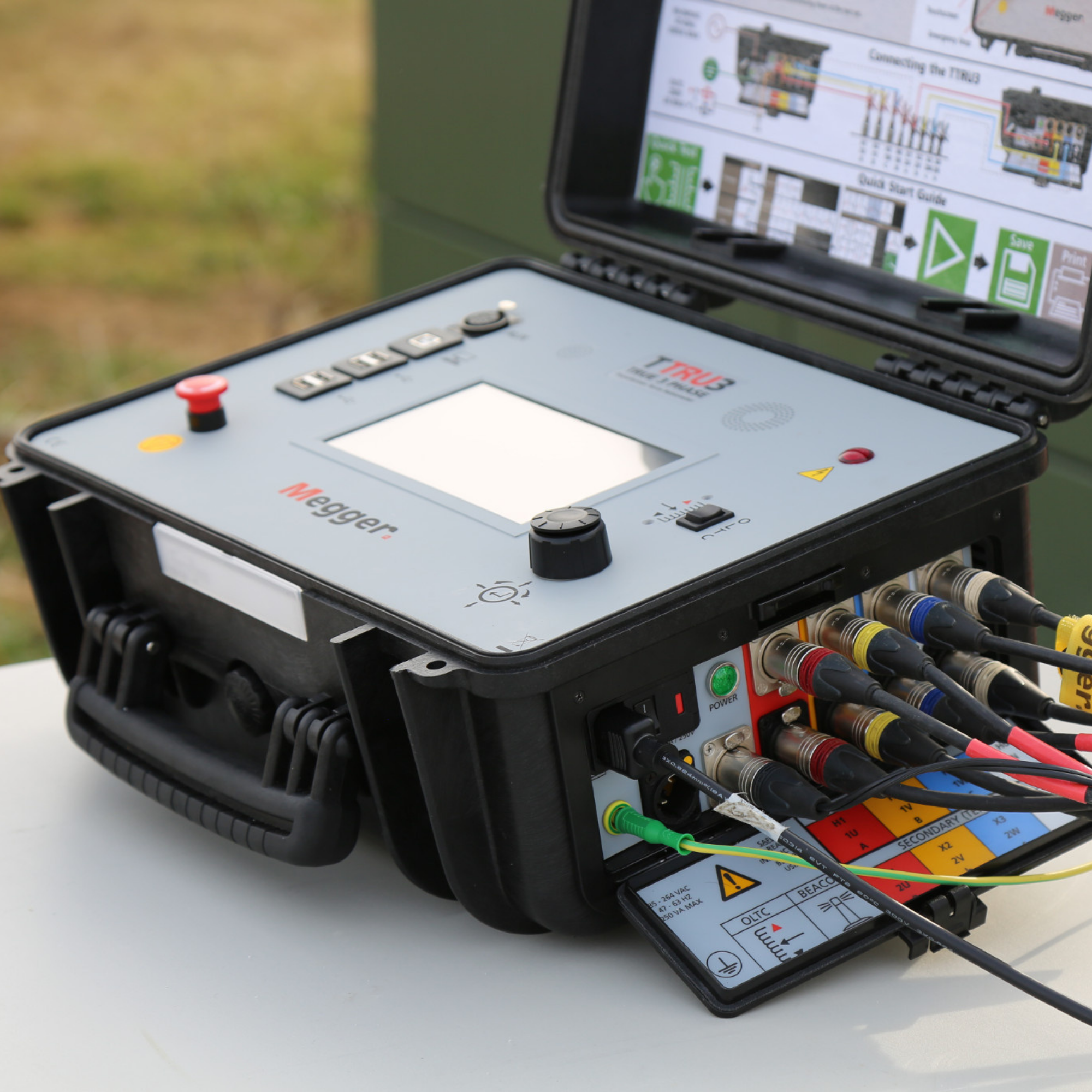 Megger TTRU3-BASIC 3-Phase Transformer Turns Ratio Test Set