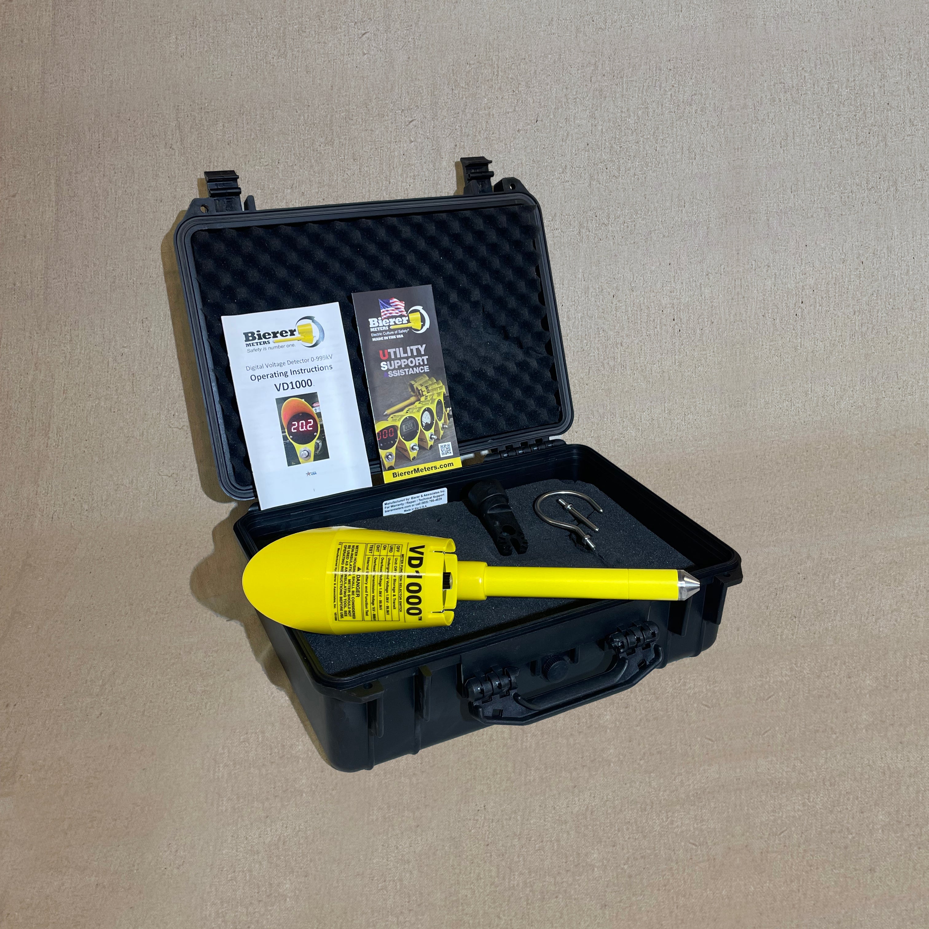 Bierer VD1000 1kV–999kV Digital Voltage Detector