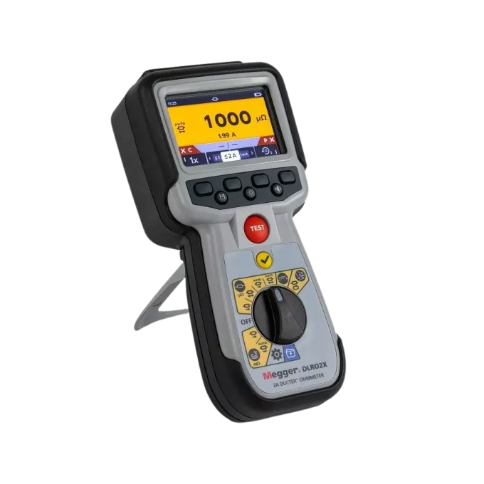 Megger DLRO2X 2A Low Resistance Ohmmeter with Data
