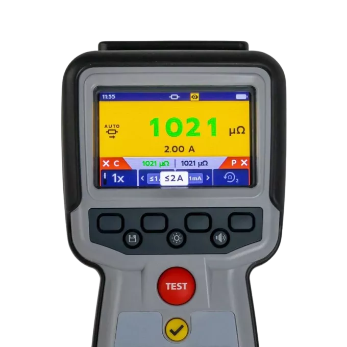 Megger DLRO2X 2A Low Resistance Ohmmeter with Data